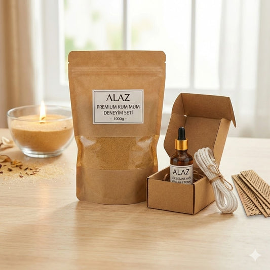 Alaz Premium Kum Mum Deneyim Seti