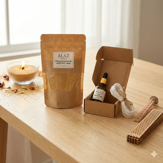 Alaz Premium Kum Mum Keşif Seti